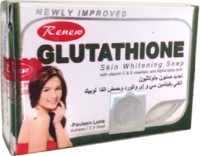 

Renew Glutathione skin whitening soap100% natural ingredients(135 g)