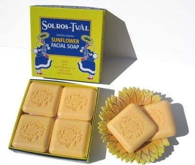 

SOL ROS-TVAL Swedish Dream Sunflower Soap Gift Box 4 Bars(280 g, Pack of 4)