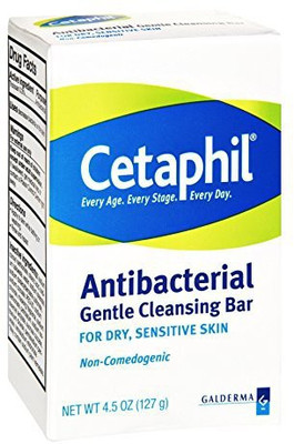 

Cetaphil Antibacterial Gentle Cleansing oap(127.53 g, Pack of 3)