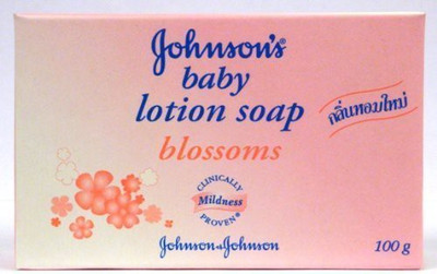 

Johnson's Baby Lotion Bar Soap Blossoms (Pack of 12)(100 g)