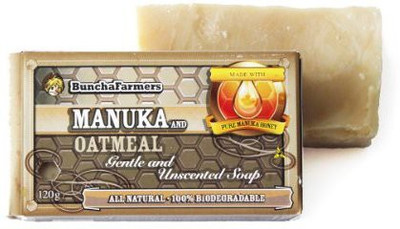 

Buncha Farmers All Natural Oatmeal & Manuka Honey Soap(120 ml)