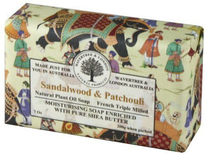 

Simple Scents Australia Wavertree & London Sandalwood & Patchouli Luxury Soap(200 g)