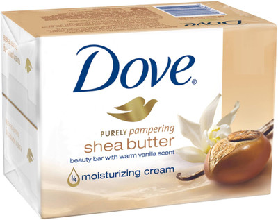 

Dove Purely Pampering Shea Butter Beauty Bar with Vanilla Scent Soap(1200 g, Pack of 12)