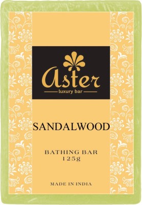 

Aster Luxury Sandalwood Handmade Soap(125 g)