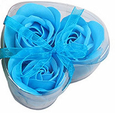 

Geoot 21 Fragrant Rose Bud Petal Soap Wedding Favor(50 g, Pack of 3)