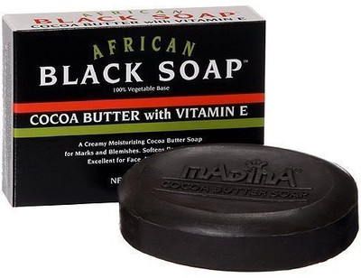 

Madina Madina African Black Soap--Cocoa Butter--6 Pack(50 g)