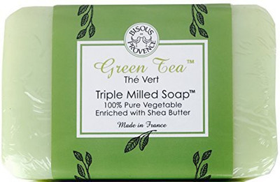 

Bisous Provence/trader Joe's Green Tea The Vert Triple Milled Soap 100% Pure Vegetable Enriched With Shea Butter(100 g)