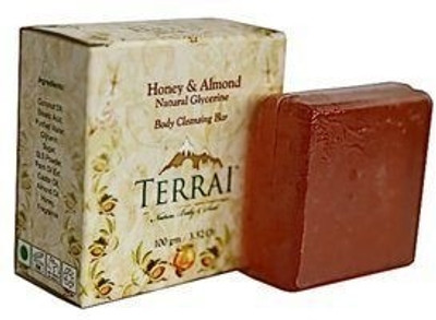 

Terrai Honey & Almond Natural Glycerine Body Cleansing Bar(100 g)