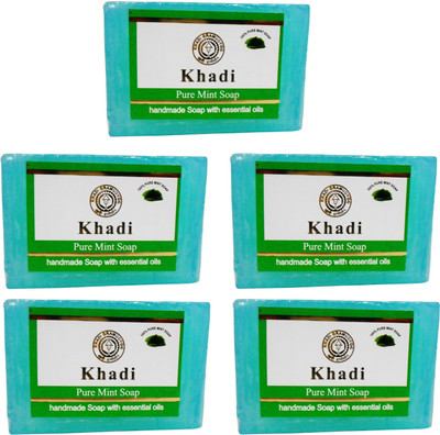 Khadi Herbal mint(625 g, Pack of 5)