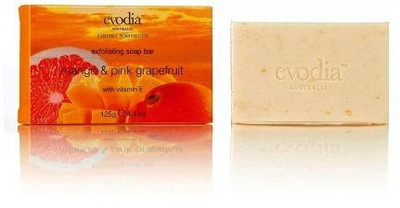 

Evodia Australia Exfoliating Soap Bar Great for Men and Woman - All Natural Face and Body Soap Bar - AGAINST Animal Testing - Recyclable Packaging -(125 g)