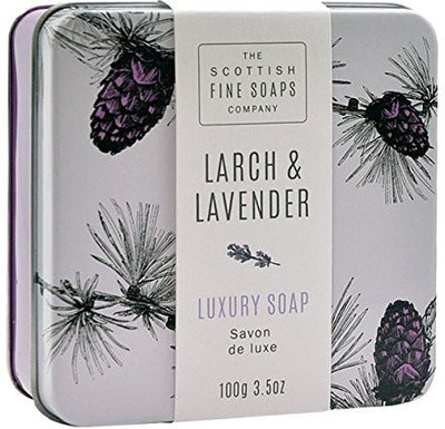 

Scottish Soaps Larch And Lavender Soap Tin(99.19 g)