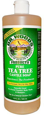 

Dr. Woods Tea Tree Castile Soap (2 Pack)(946 ml, Pack of 2)