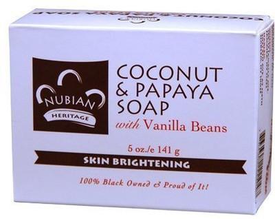 

Nubian Heritage Coconut & Papaya Soap (141 g) Bar(141 g)