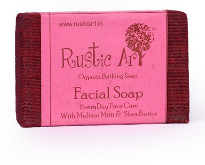 

Rustic Art Organic Facial Soap(100 g)