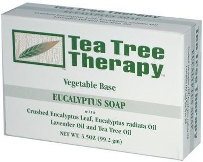 

Tea Tree Therapy Vegetable Base Bar Soap, Eucalyptus, 6 Count(99.19 g, Pack of 6)