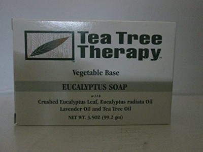 

Tea Tree Therapy Eucalyptus Bar Soap- 6 per case.(99 g)