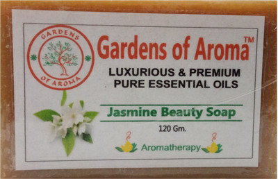 

Gardens Of Aroma Pure Premium Organic Natural High Quality Jasmine Beauty soap(120 g)