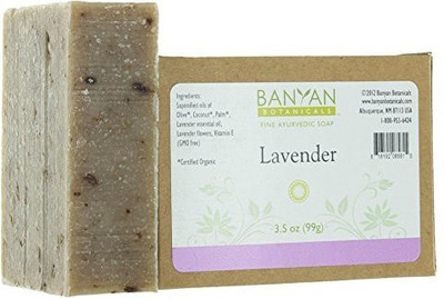 

Banyan Botanicals Lavender Soap - Relaxing Calming Scent(99 g)