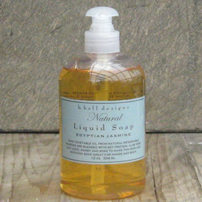 

k. hall Studio Inc. designs EGYPTIAN JASMINE Natural Liquid Soap(345 ml)
