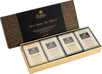 

Aster Luxury Refreshing Pack of Four Bath Soap(125 g, Pack of 4)