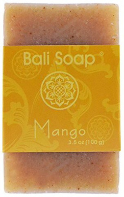 

Bali Soap Natural Bar Soap, Mango, Each(99.19 g, Pack of 3)