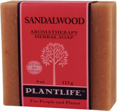 

Plantlife Sandalwood 100% Pure & Natural Aromatherapy Herbal Soap(113 g)