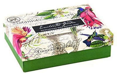 

Michel Design Works Double Soap Box Set, Enchanted Garden(100 g)