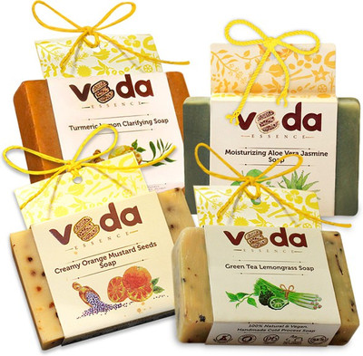 

Veda Essence Natural Veda Organic soap combo(125 g, Pack of 4)
