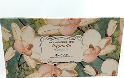 

Sapone Toscano Extra Fine Luxury Magnolia 3x Soap Set(125 g)