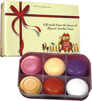 

Mysore Sandal Soap - Pack of 6(150 g, Pack of 6)