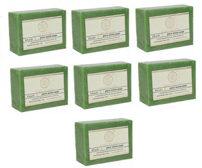 

Khadi Natural Neem Soap(875 g, Pack of 7)