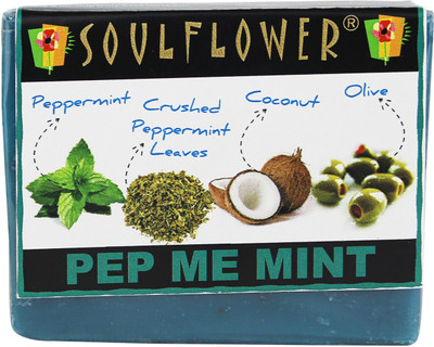

Soulflower Pep Me Mint Soap(150 g)