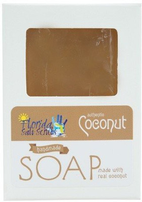 

Florida Salt Scrubs Authentic Hand Made Soap, Coconut(113.36 g)