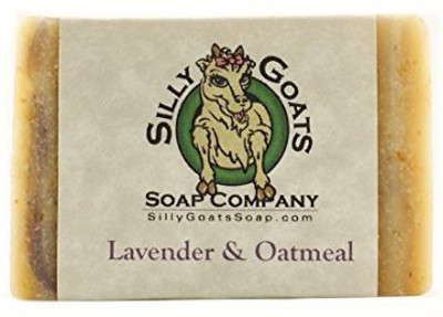 

Silly Goats Soap Company Handmade Goats Milk, lavender & Oatmeal(100 g)