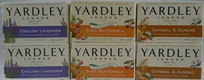 

Yardley London Bundle (6 Items) London Bar Soap Variety Pack (2 of Each)(80 g)