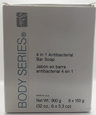 

Body Series BODY SERIES 4-in-1 Antibacterial Bar Soap(900 g, Pack of 4)
