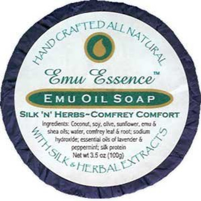 

Emu Essence Oil Soap Silknherbs Comfrey Comfort(100 g)