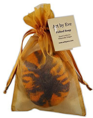 

Art by Eve Original Felted Soap Bath Bar (Golden Purple)(10 g)