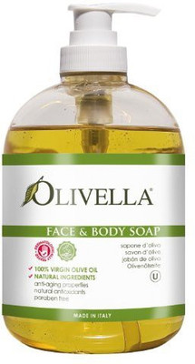 

Olivella Face And Body Soap Made From Italian Virgin Olive Oil(478.946 g)