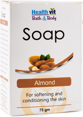 

HealthVit Bath & Body Almond Soap 75g(75 g)