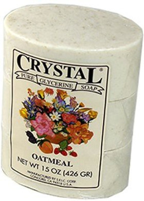 

SFIC Corporation Crystal Pure Soap Bars Crystal Soap Bars Oatmeal(426 g)