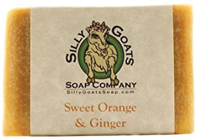 

Silly Goats Soap Company Handmade Goats Milk, sweet Orange & Ginger(100 g)