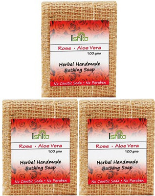 

Ishita International Rose Soap(300 g, Pack of 3)