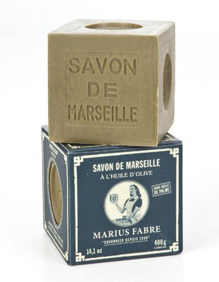

Marius Fabre Cube Of Pure Marseilles Soap In Vintage Style Box(400 g)