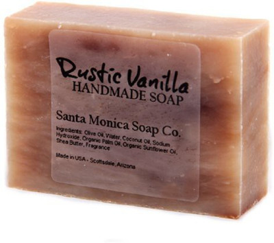 

Santa Monica Soap Co. Handmade Soap - Rustic Vanilla(140 g)