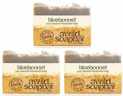 

A Wild Soap Bluebonnet Organic Soap Bars by(99 g)