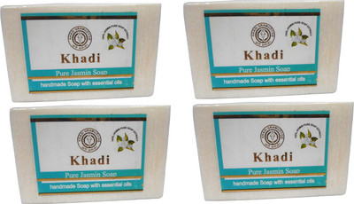 

Khadi Herbal NaturalPure Jasmine Soap(500 g, Pack of 4)