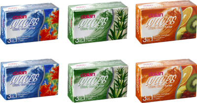 

Dalan Waves Soap 2 Each Of Sea Minerals/Aloevera/Vit-Complex (Pack Of 6)(450 g, Pack of 6)