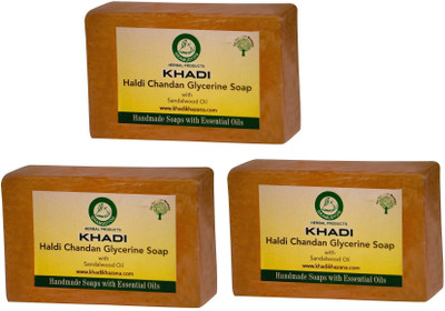 

Khadi Herbal Pure Chandan Haldi(375 g, Pack of 3)