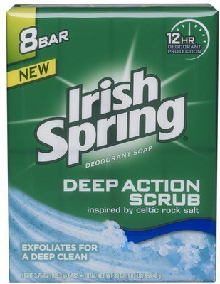 

Irish Spring Clean Scrub Deodorant Soap(106.275 g)
